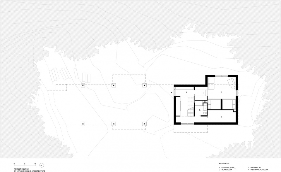forest house i by natalie dionne architecture