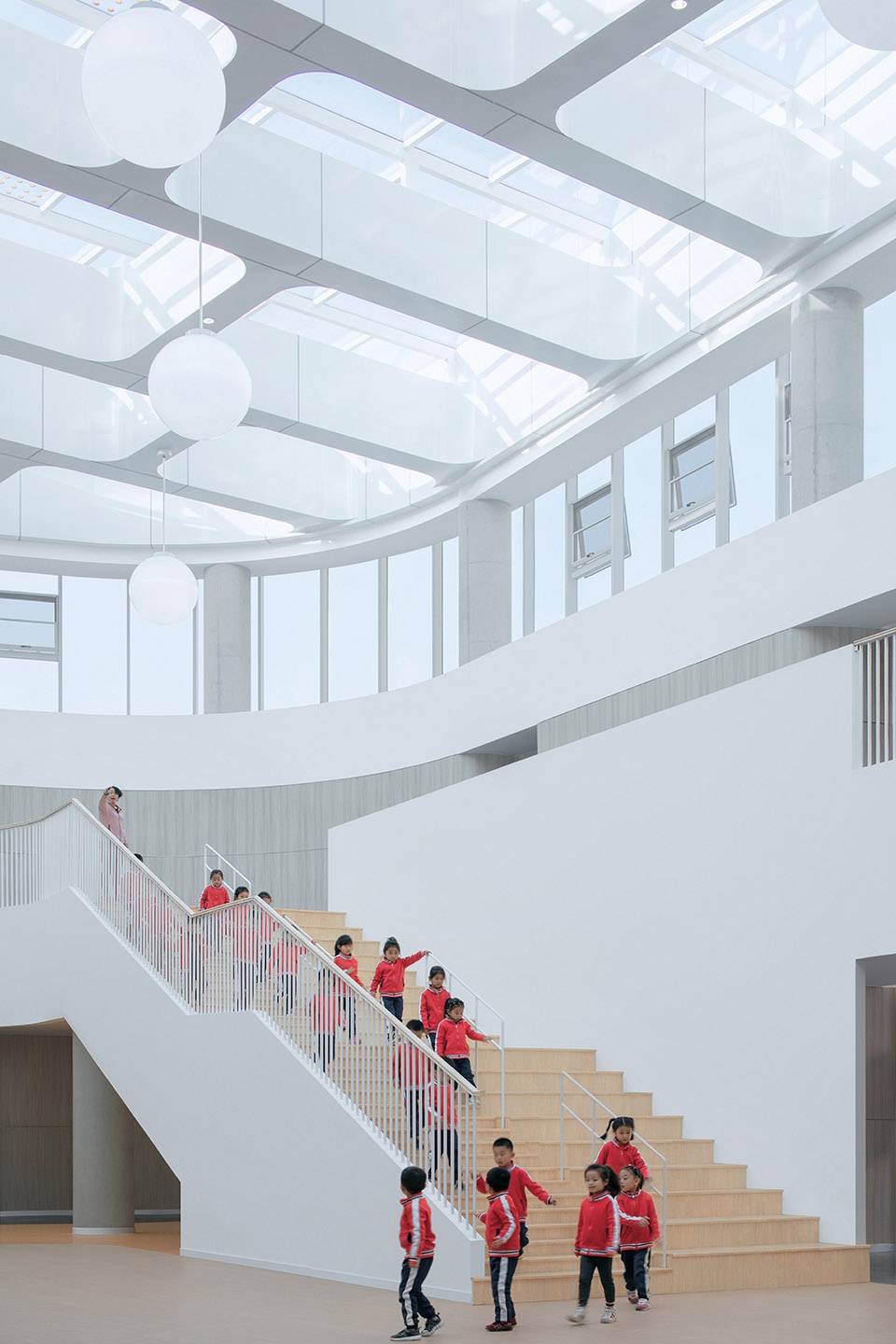 design practice of huangling new district kindergarten china by biad