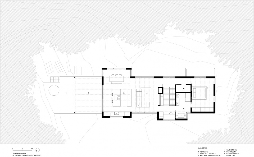 forest house i by natalie dionne architecture