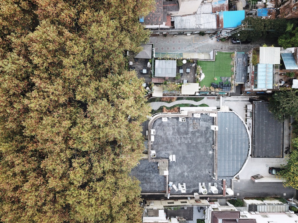 pocket park on xinhua road by shuishi