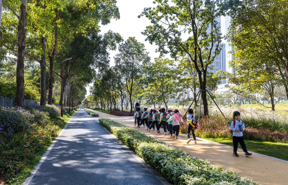 Dasha River Ecological Corridor Shenzhen by AECOM