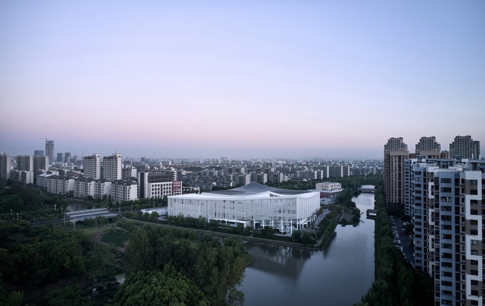 shanghai qingpu sports and culture center by tjadoriginal design studio