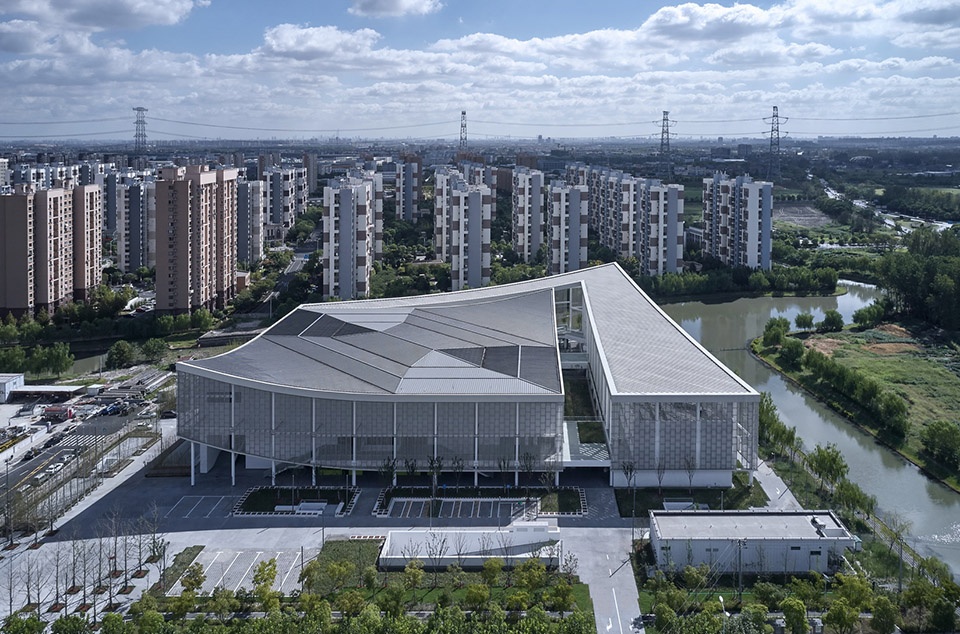 shanghai qingpu sports and culture center by tjadoriginal design studio