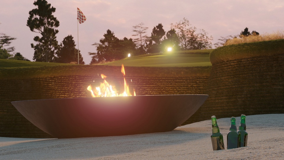 Golf Practice Facilities with Wellness and Togetherness Agustin Piza