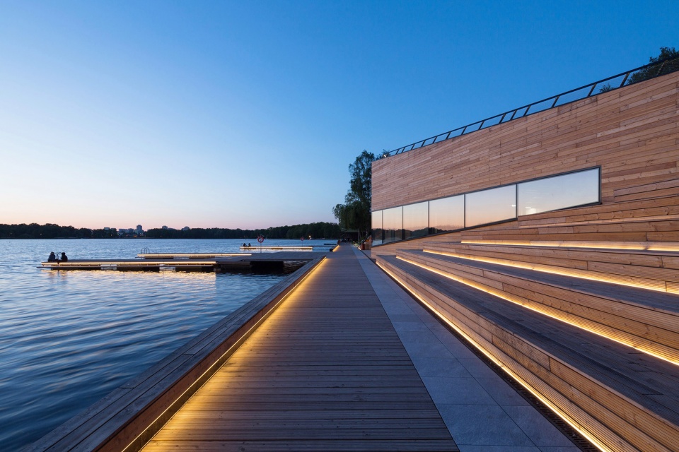 Canoeing training center MOSM in Tychy by RS Robert Skitek
