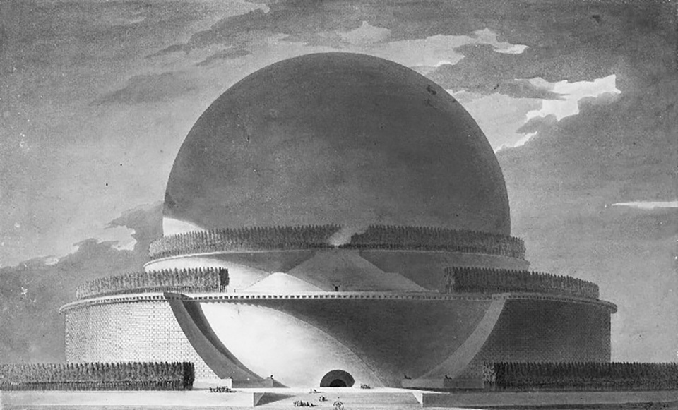 architecture staying on drawings
