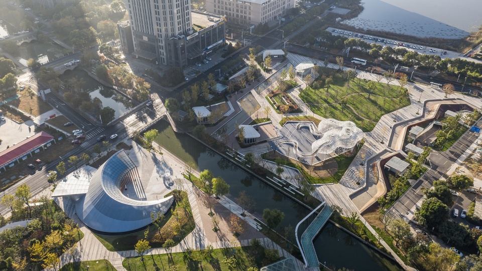 netda city square china by sla studio