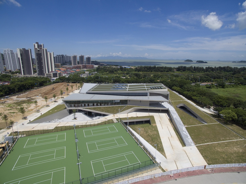 gymnasium in zhuhai campus sun yat sen university china by biadsc
