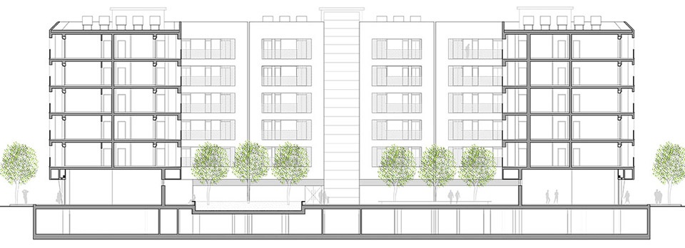 Viale Giulini Affordable Housing by Alvisi Kirimoto