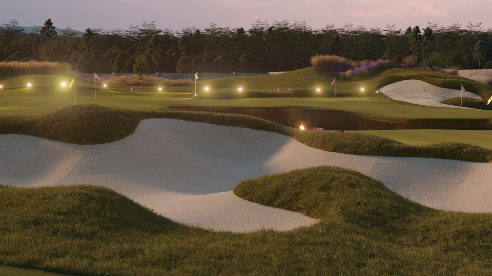 Golf Practice Facilities with Wellness and Togetherness Agustin Piza