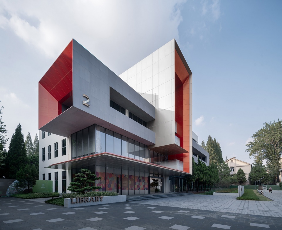 library of zijin campus nanjing normal university china by duts design