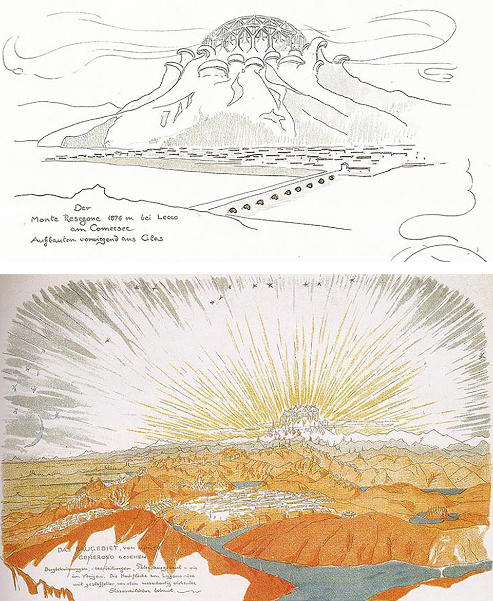 architecture staying on drawings