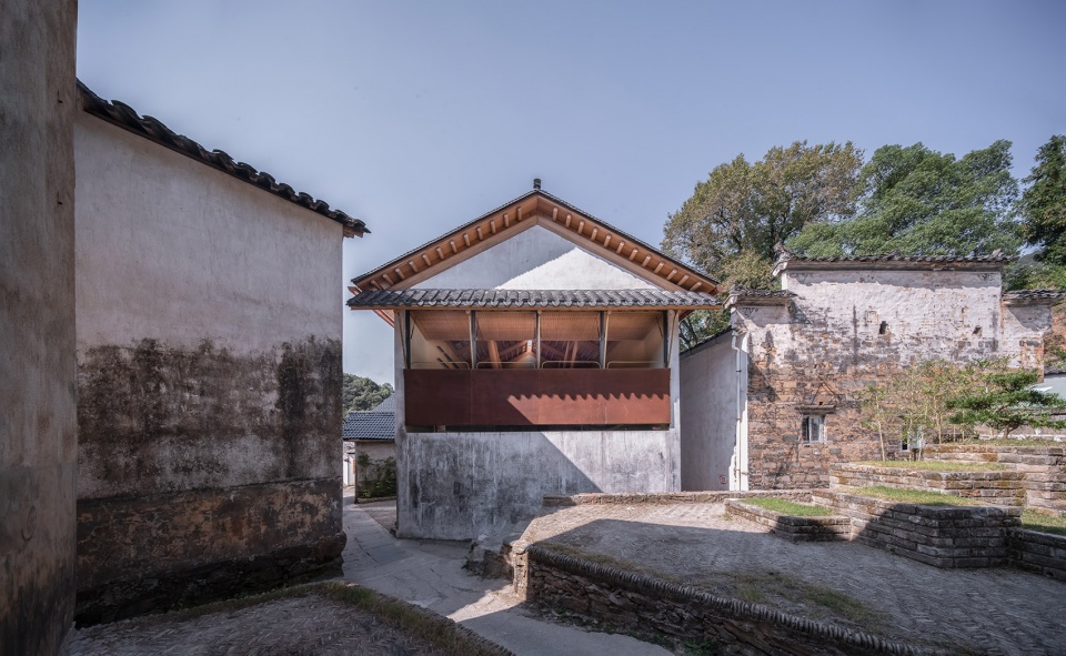 t roof nan cafe in taoyuan village qimen china by atelier lai