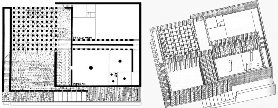 architecture staying on drawings