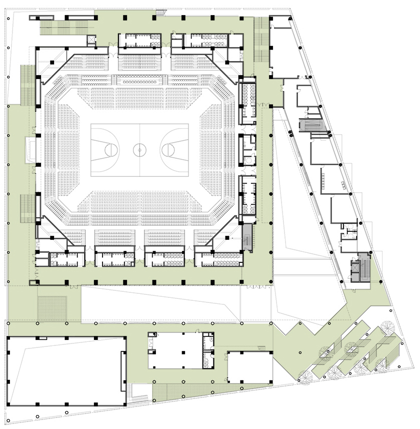 shanghai qingpu sports and culture center by tjadoriginal design studio