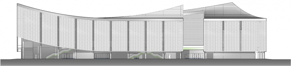 shanghai qingpu sports and culture center by tjadoriginal design studio