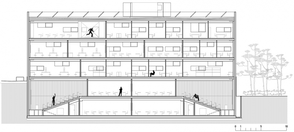 university campus livade 1 0 by dekleva gregoric architects