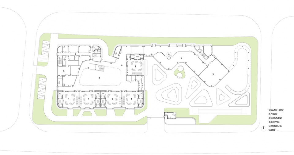 design practice of huangling new district kindergarten china by biad
