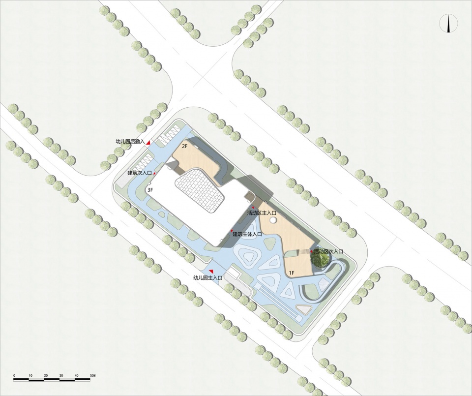 design practice of huangling new district kindergarten china by biad
