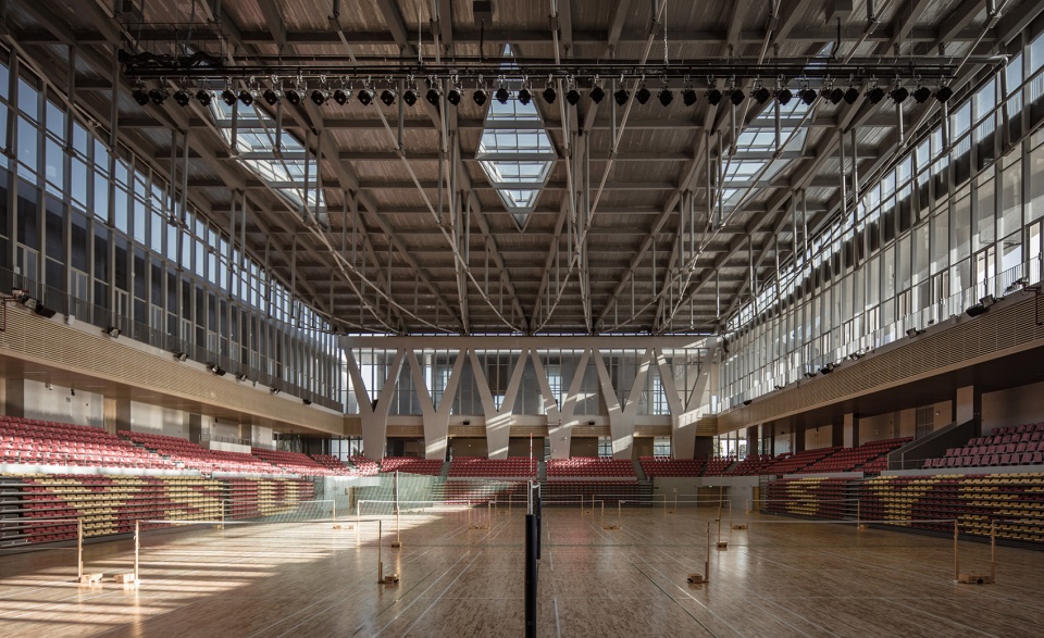 gymnasium in zhuhai campus sun yat sen university china by biadsc