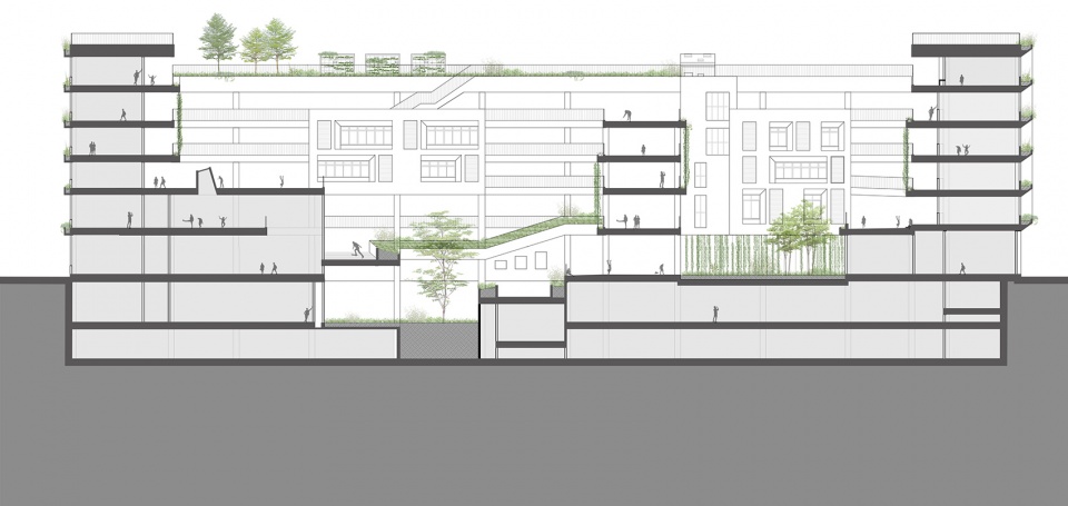 stacked campus xinzhou primary school shenzhen china by atelier y