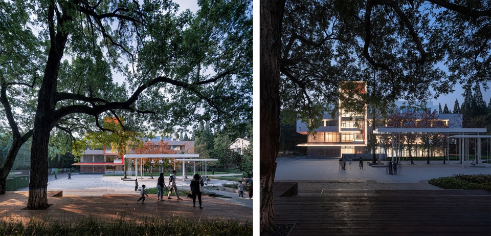 library of zijin campus nanjing normal university china by duts design