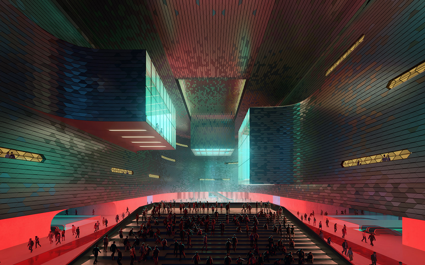 Shenzhen Science And Technology Museum China By Zaha Hadid Architects 谷德设计网