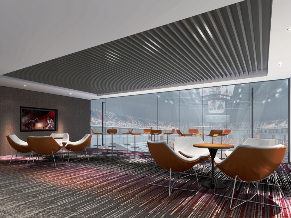 Interior Design of Ningbo Olympic Sports Center CCDI Huili Design Center
