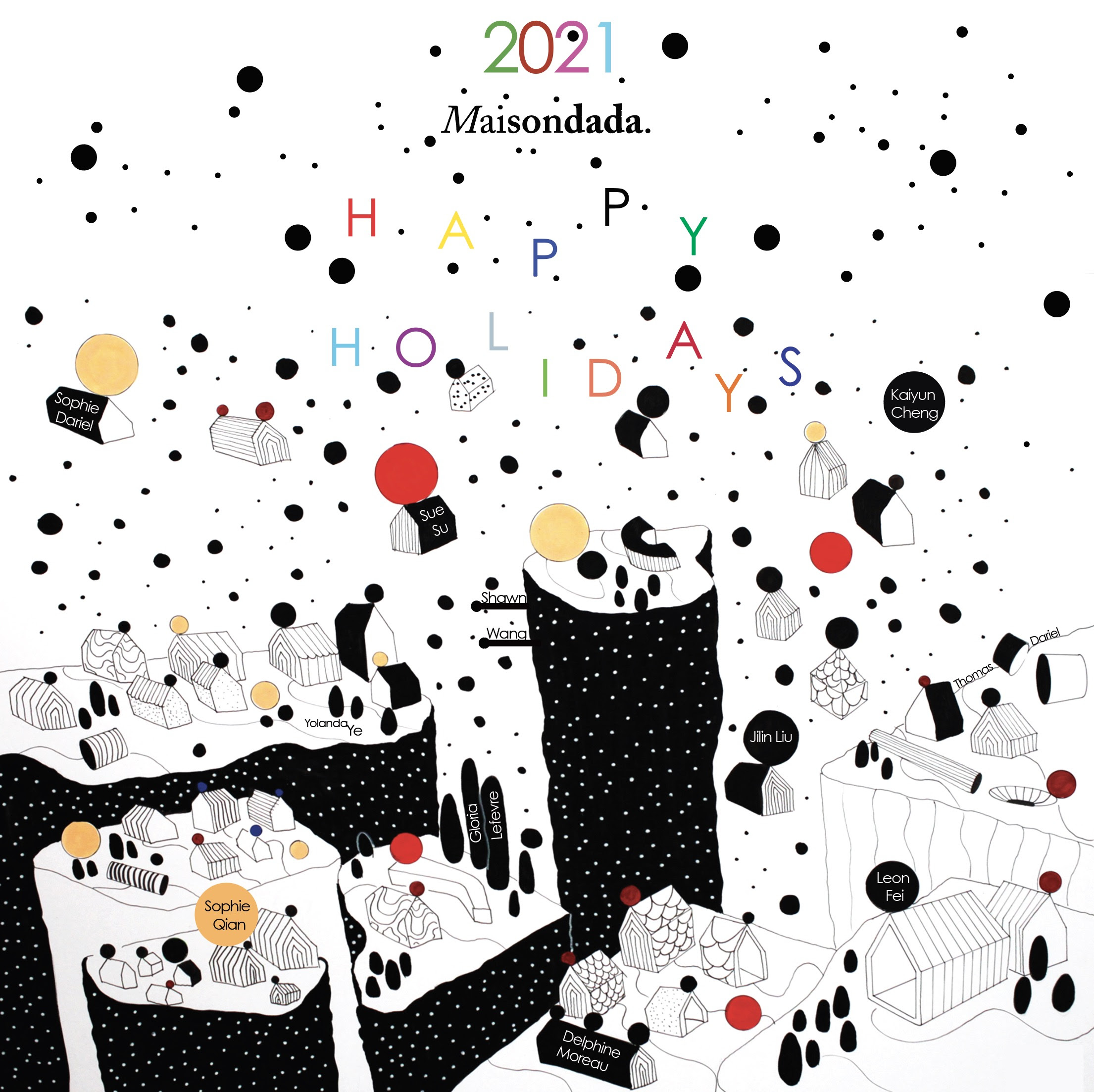 2021 greeting cards from our friends