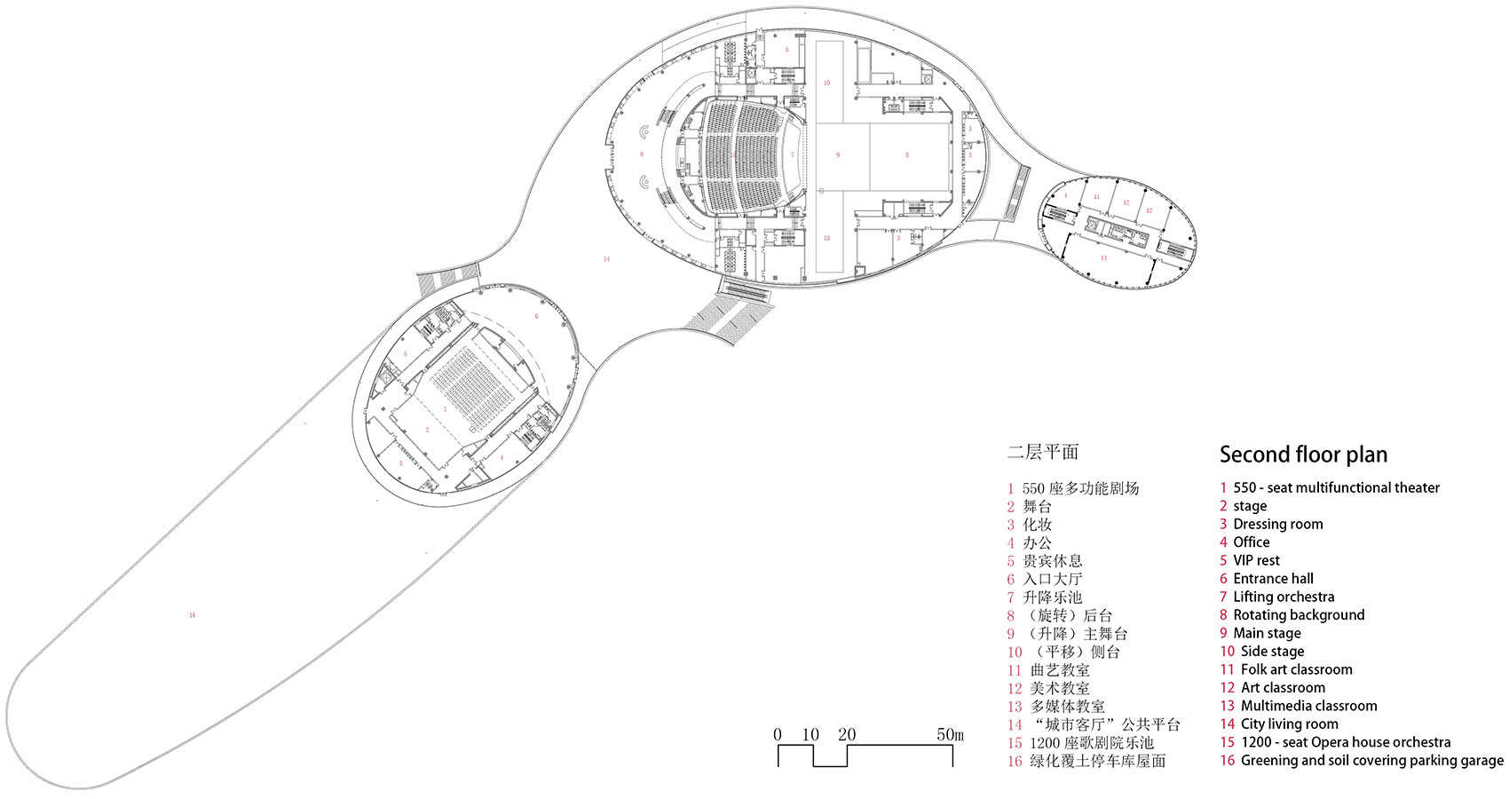 Jiujiang Art and Culture Center Architecture and Engineering Co. Ltd. of southeast University