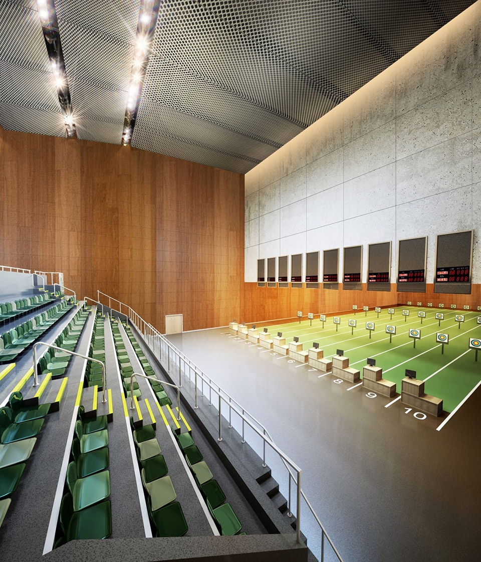 Interior Design of Ningbo Olympic Sports Center CCDI Huili Design Center