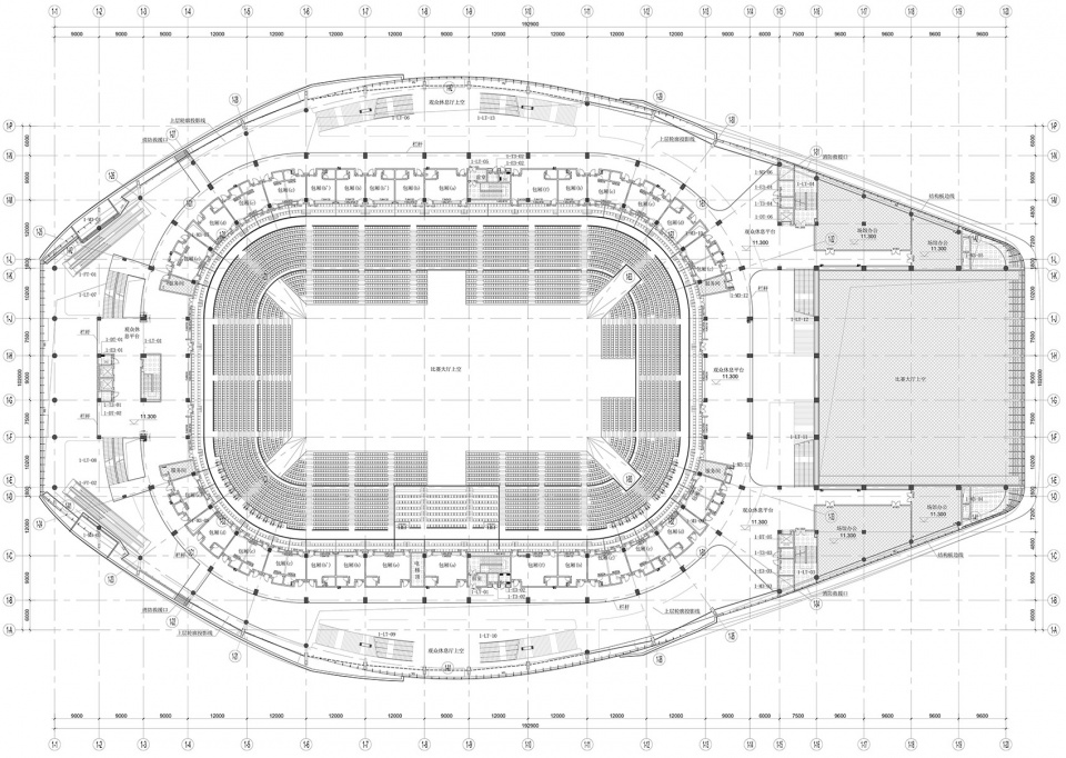 Interior Design of Ningbo Olympic Sports Center CCDI Huili Design Center