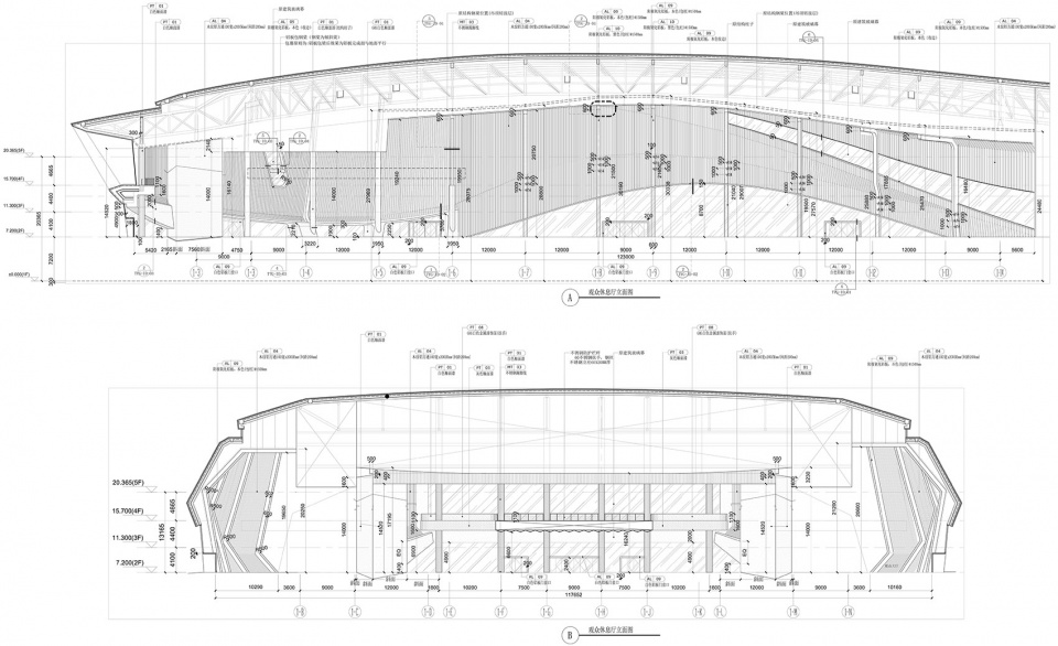 Interior Design of Ningbo Olympic Sports Center CCDI Huili Design Center
