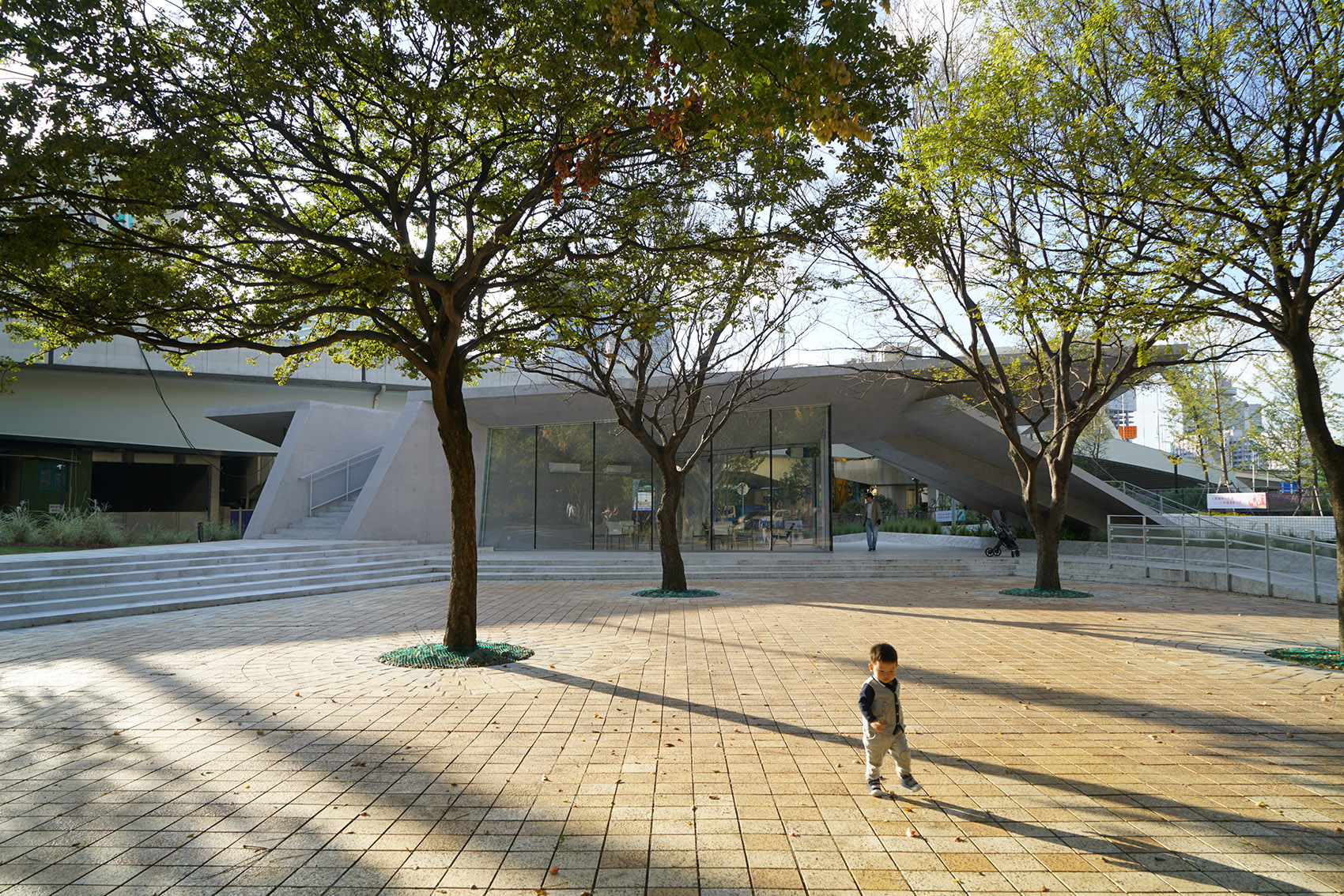 paper kite house design of the north gate of jiuzi park china by tjadoriginal design studio