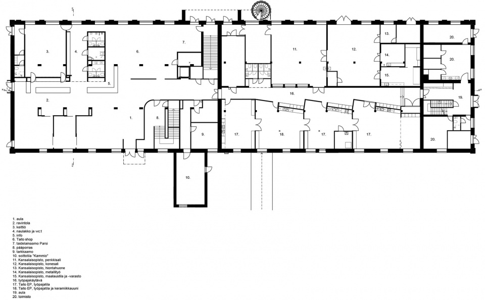 Art and Culture Center Kalevan navetta Hirvilammi Architects