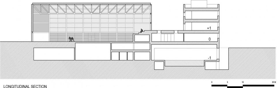 Multi Sport Pavilion And Classroom Complex Alberto Campo Baeza