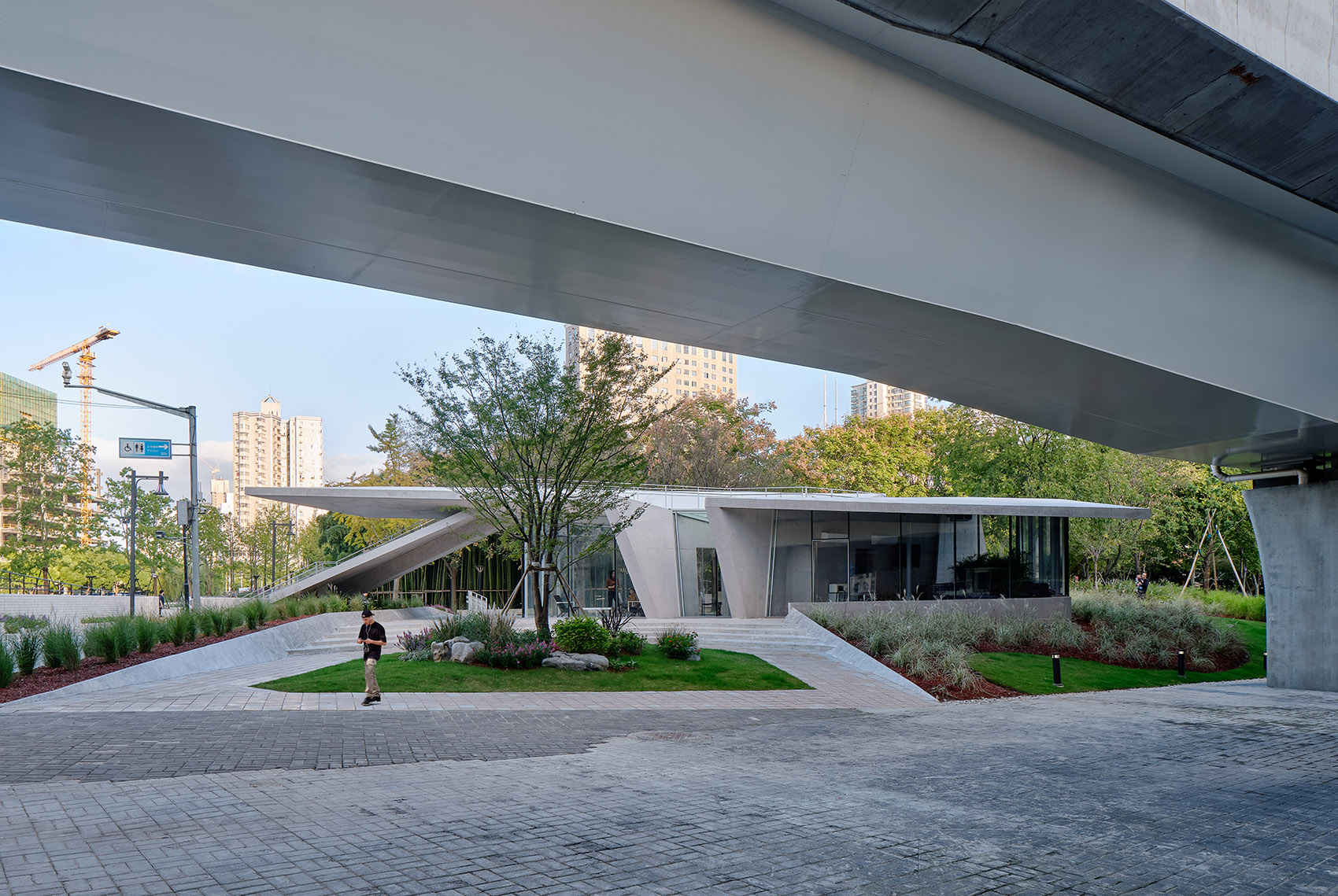 paper kite house design of the north gate of jiuzi park china by tjadoriginal design studio