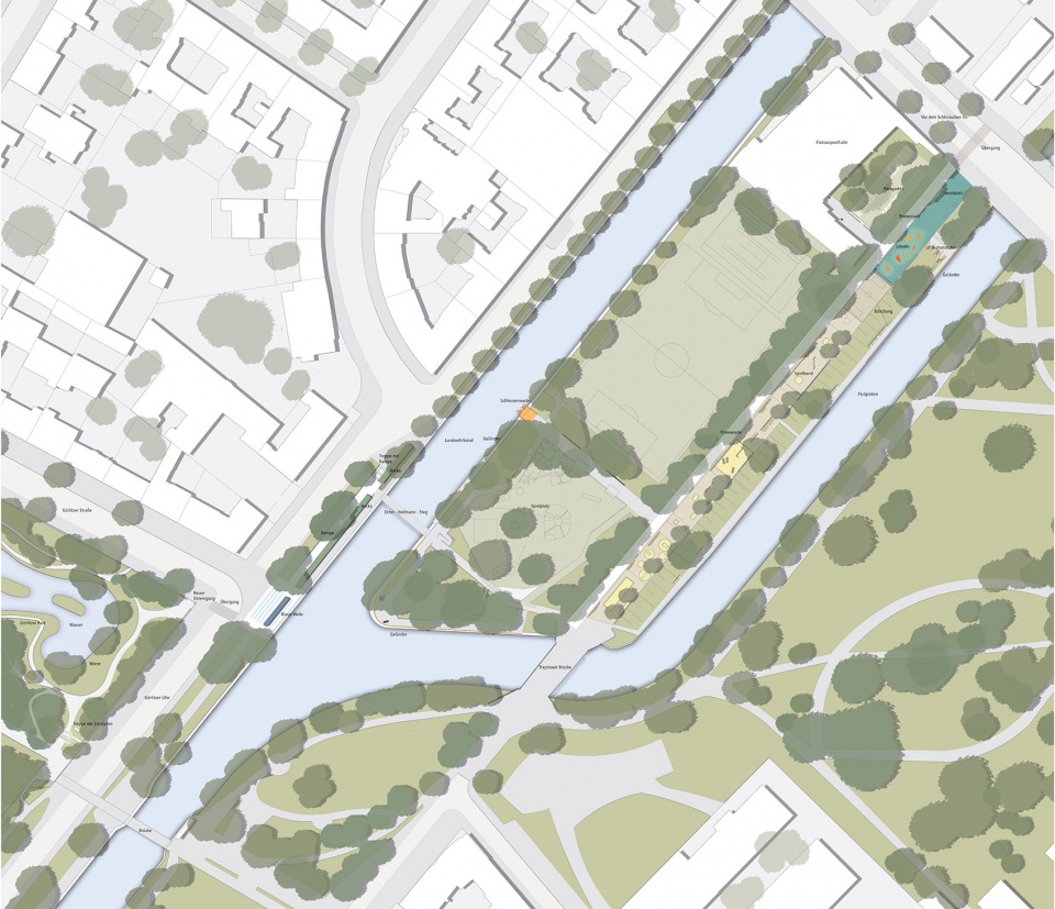 south lohmuehleninsel park berlin by rehwaldt landscape architects