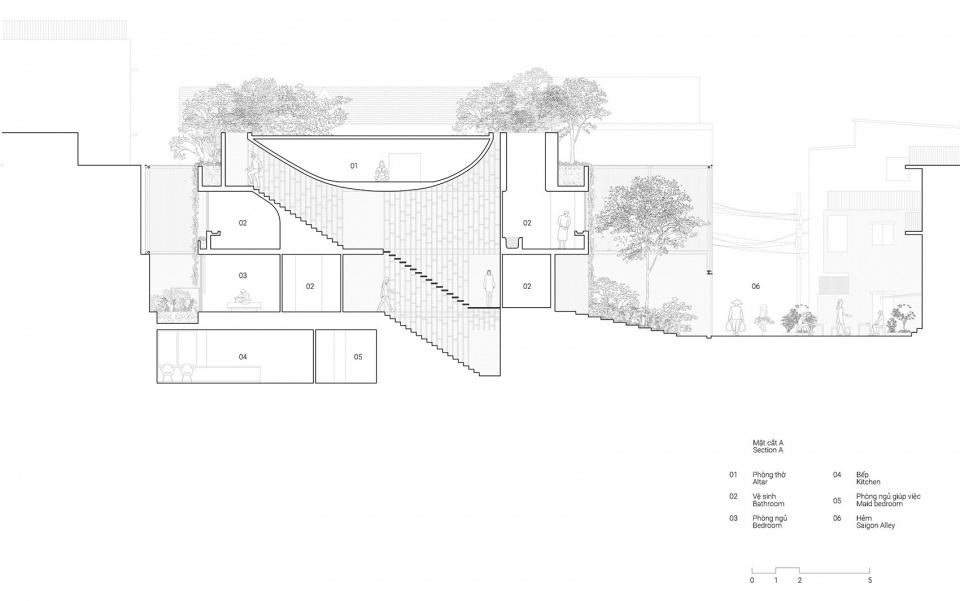 villa tan dinh vietnam by mia design studio