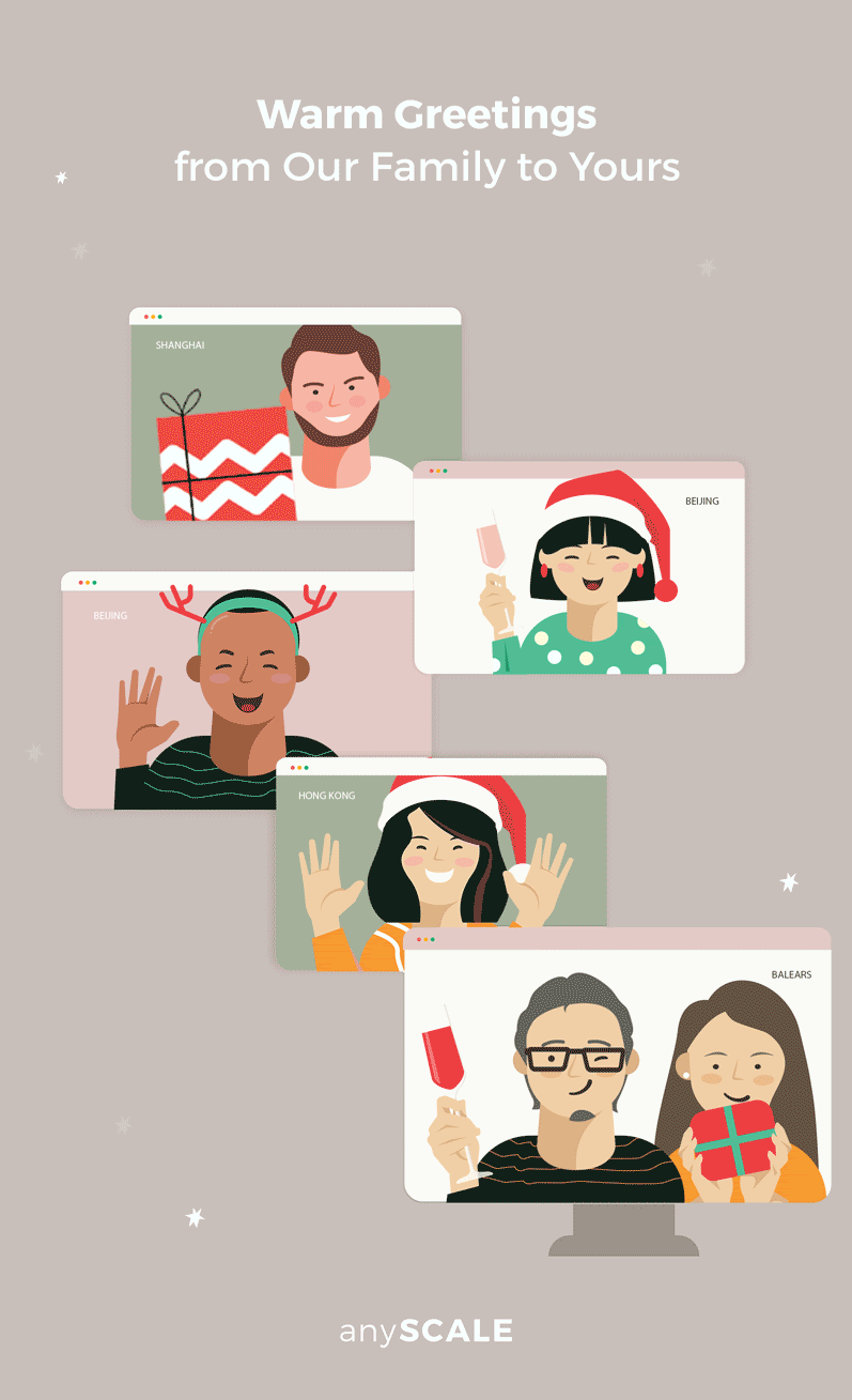 2021 greeting cards from our friends