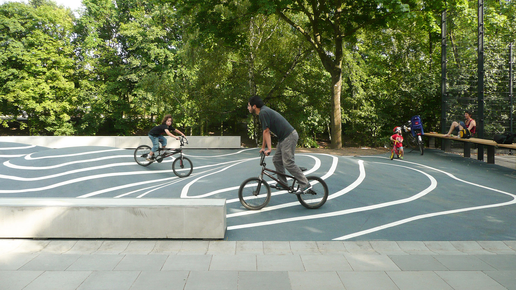 south lohmuehleninsel park berlin by rehwaldt landscape architects