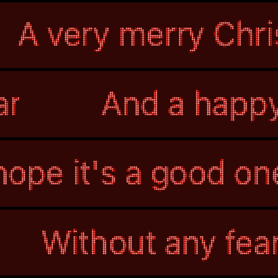 2021 greeting cards from our friends