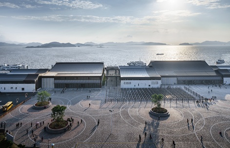 普陀山正山门客运中心，浙江舟山 / 浙江大学建筑设计研究院