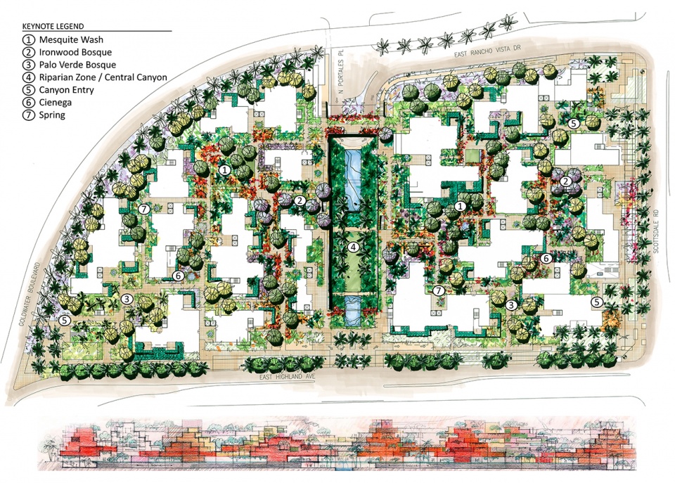 2020 asla residential design award of honor vertical oasis verdant sustainability in an arid climate floor associates inc