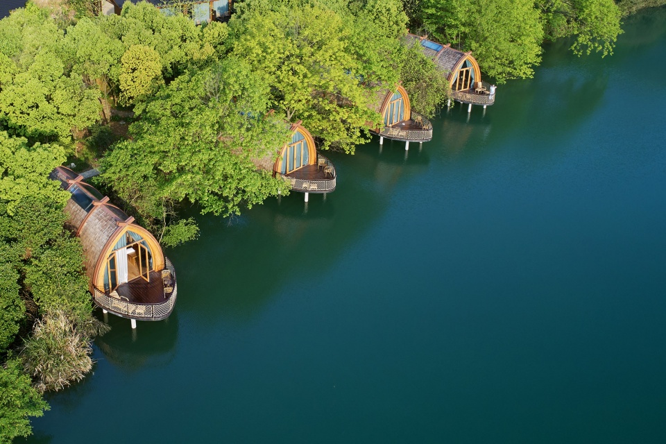 The boat room by The Design Institute of Landscape and Architec ture China Academy of Art