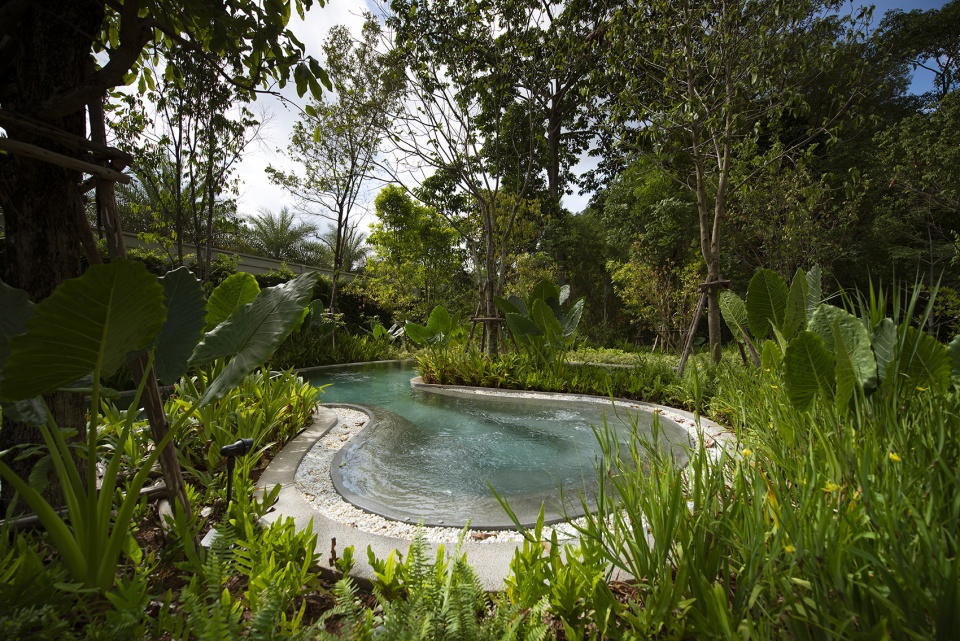 landscape design of hotel labaris khao yai by shma