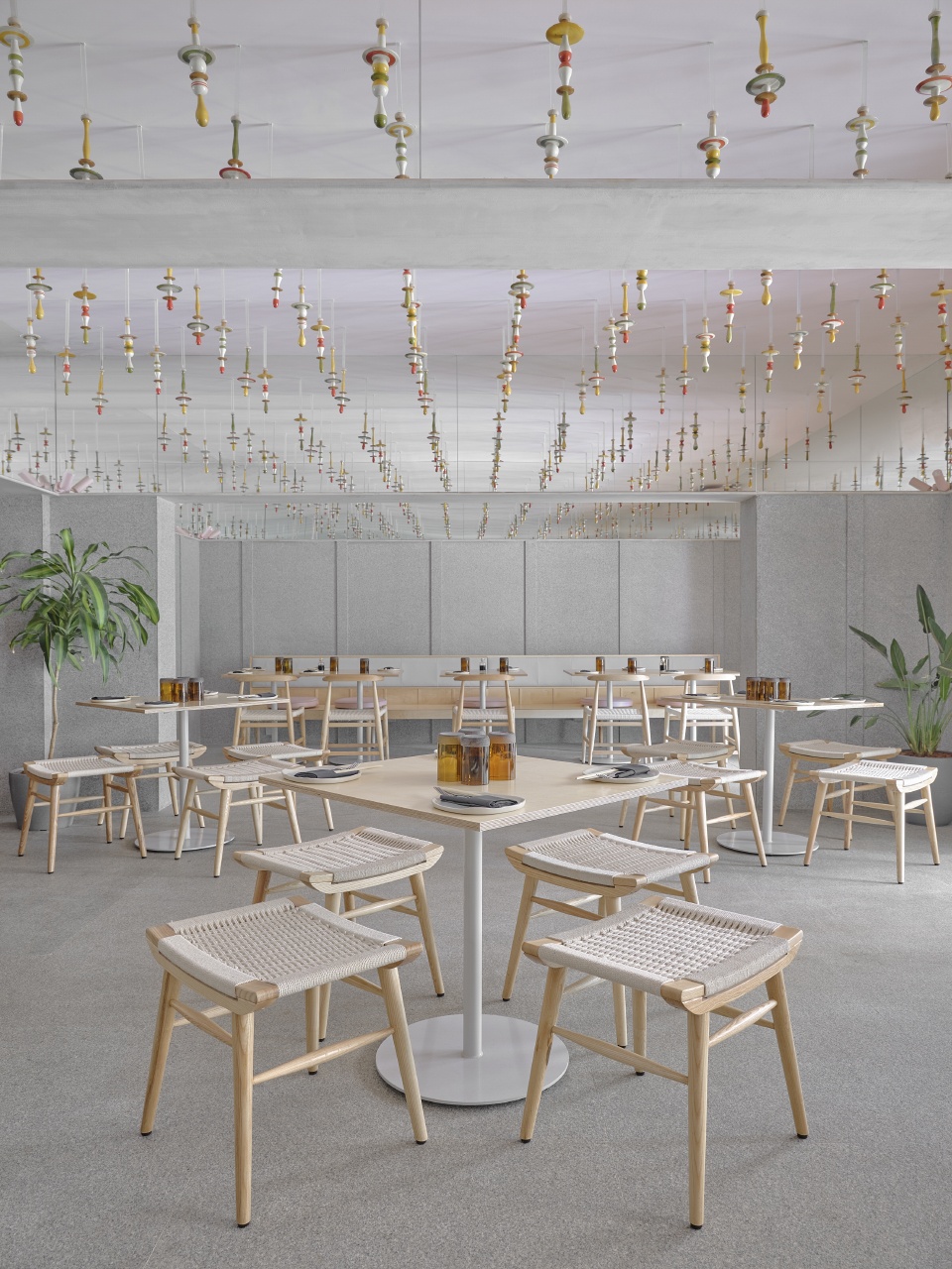 lucky chan sushi dimsum parlour by maia design studio