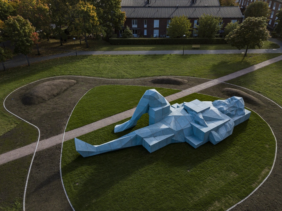 v02rbergs巨人雕塑斯德哥尔摩xavierveilhan