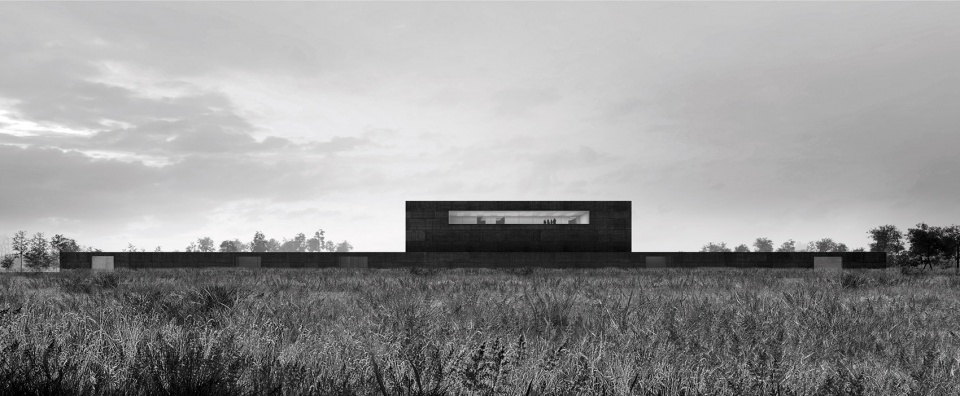 The Drunken Boat by Alberto Campo Baeza EXTERIOR VIEW OF THE PRAIRIE