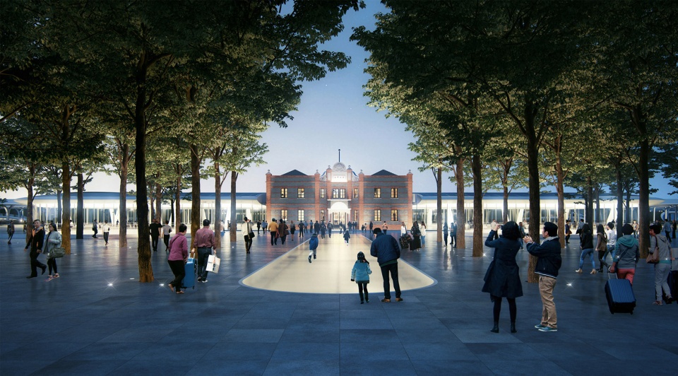 MAD Unveils Jiaxing s Train Station in the Forest